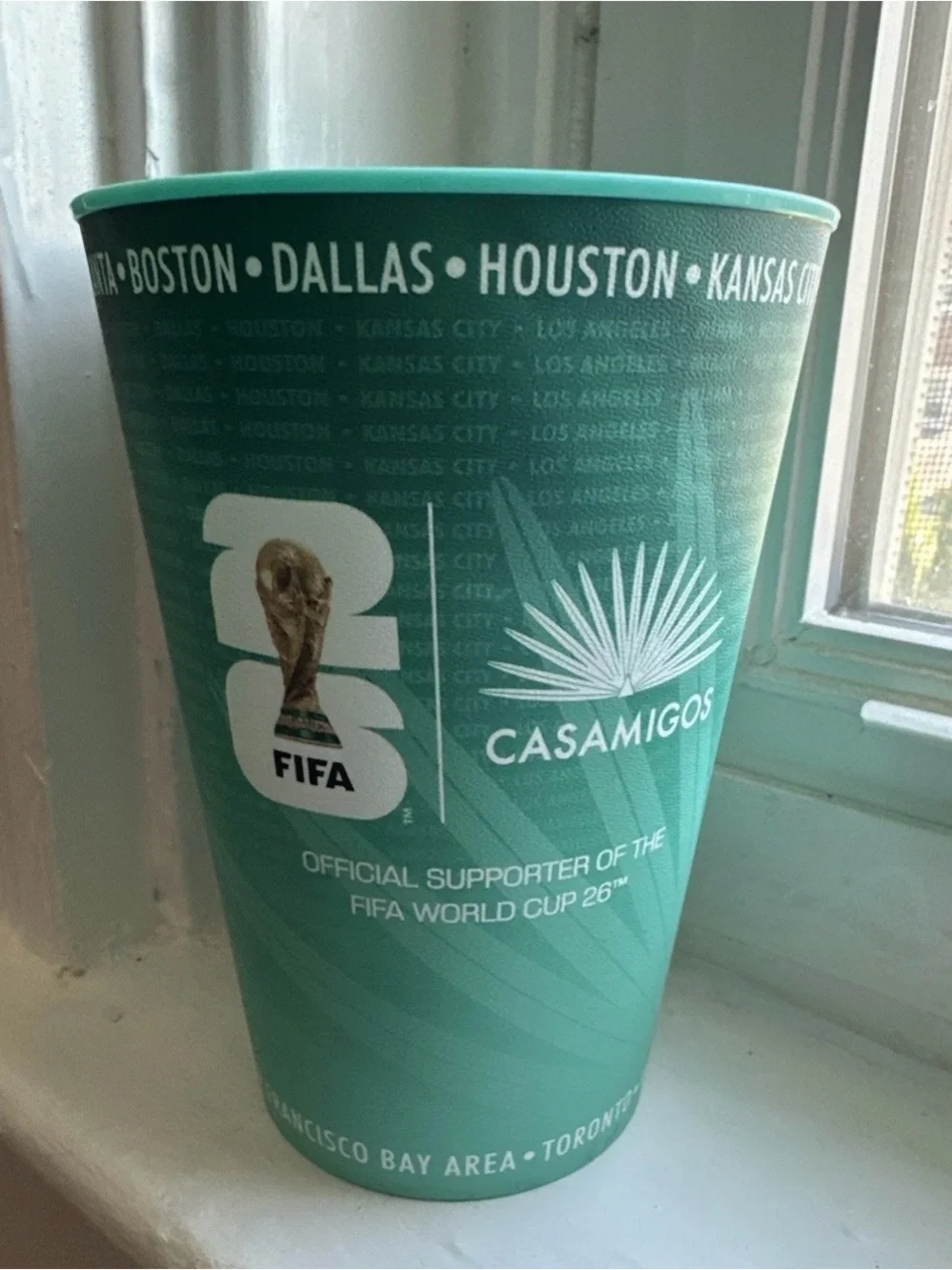 Official Casamigos World Cup FIFA 2026 Drinking Cup. Brand New. Unused